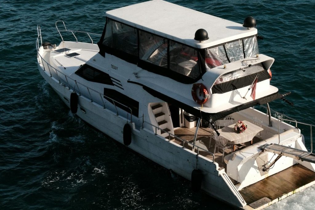 Boat detailing service by Lux Detailer