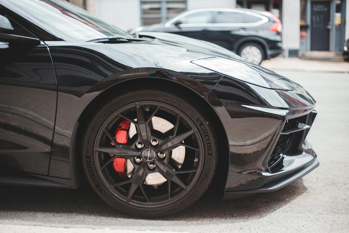 The Complete Guide to Ceramic Coating in Bluffton, SC 1 Glossy black sports car after a ceramic coating