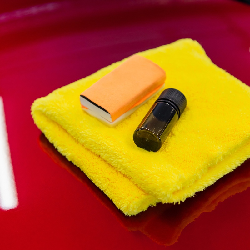 Ceramic coating application and results by Lux Detailer
