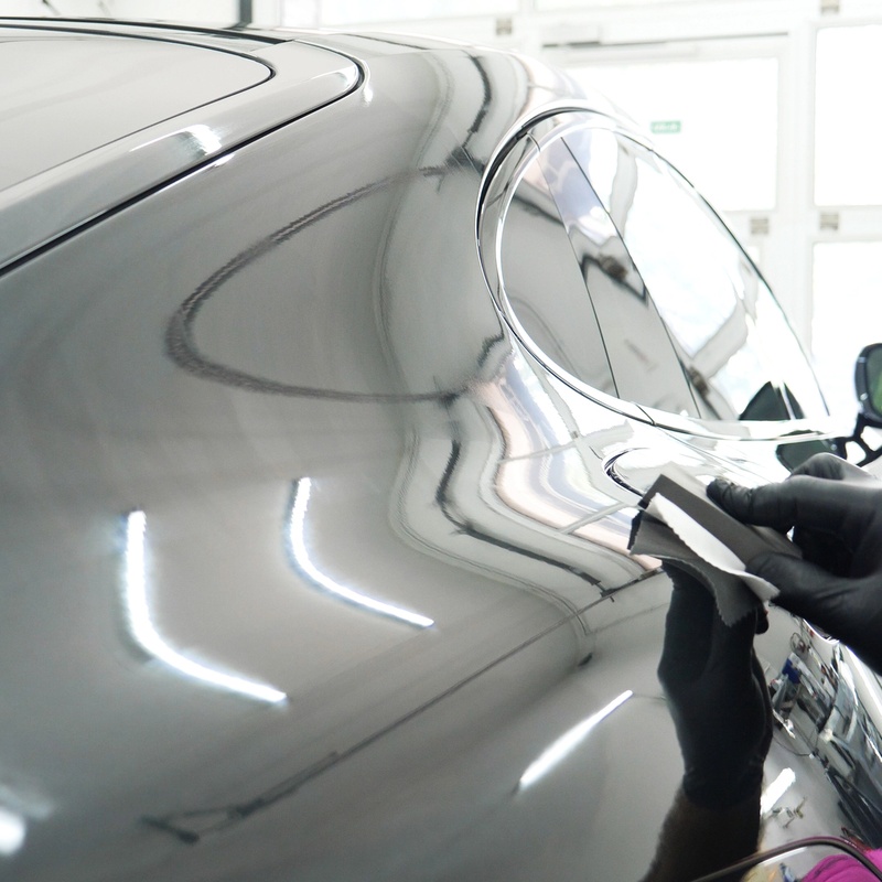 Ceramic coating application and results by Lux Detailer