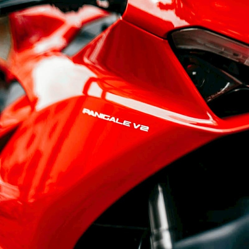 Motorcycle detailing service by Lux Detailer