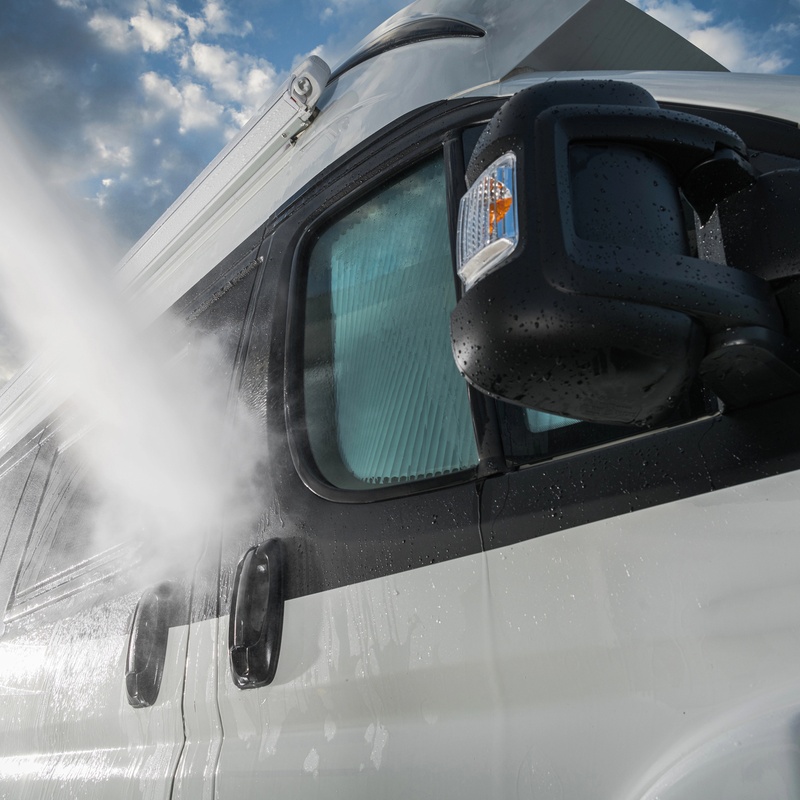 RV detailing and ceramic coating by Lux Detailer