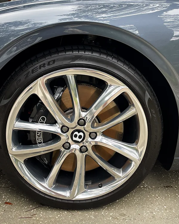 Bentley exterior detailing by Lux Detailer, mobile detailing in the Lowcountry: Hilton Head, Bluffton, Beaufort & Savannah