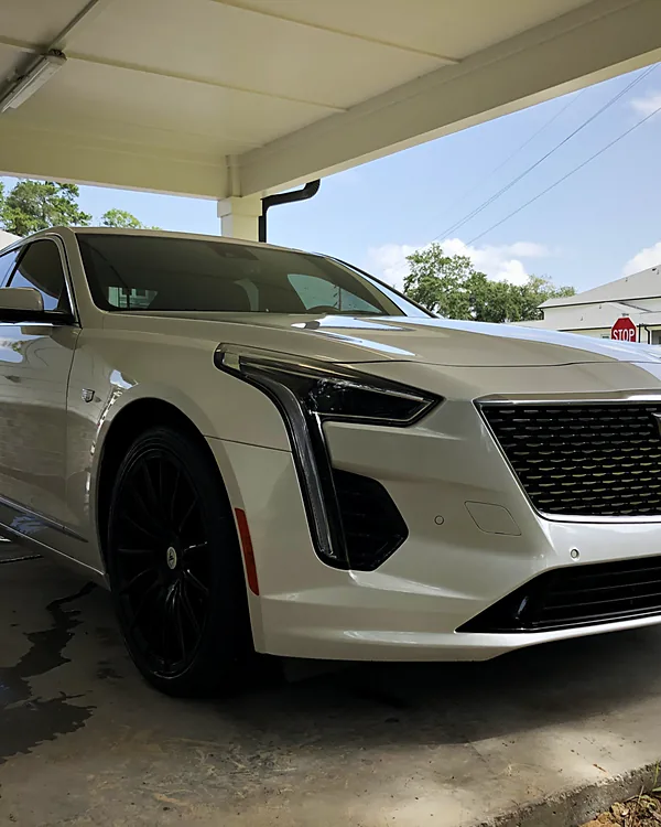 Cadillac CT5 mobile detailing by Lux Detailer, mobile detailing in the Lowcountry: Hilton Head, Bluffton, Beaufort & Savannah