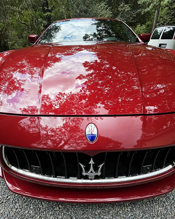 Maserati Ghibli paint correction by Lux Detailer, mobile detailing in the Lowcountry: Hilton Head, Bluffton, Beaufort & Savannah