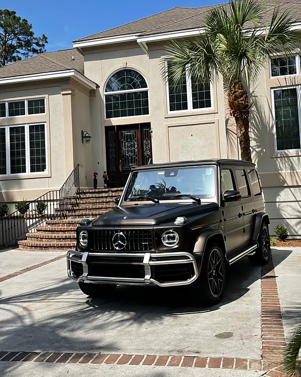Mercedes G63 AMG mobile detailing by Lux Detailer, mobile detailing in the Lowcountry: Hilton Head, Bluffton, Beaufort & Savannah