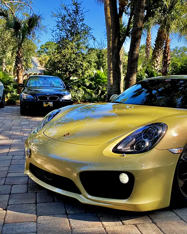 Porsche Cayman mobile detailing by Lux Detailer, mobile detailing in the Lowcountry: Hilton Head, Bluffton, Beaufort & Savannah