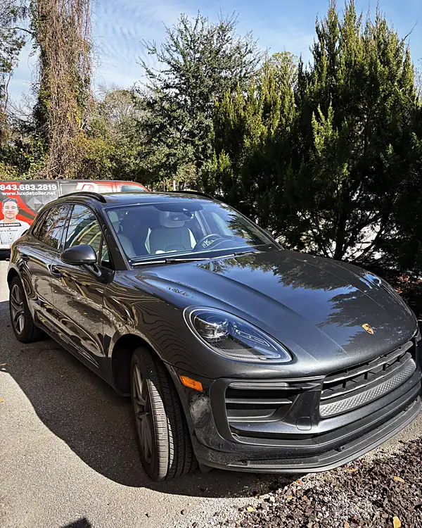 Porsche Macan exterior detailing by Lux Detailer, mobile detailing in the Lowcountry: Hilton Head, Bluffton, Beaufort & Savannah