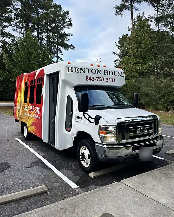 Shuttle Bus fleet detailing by Lux Detailer, mobile detailing in the Lowcountry: Hilton Head, Bluffton, Beaufort & Savannah