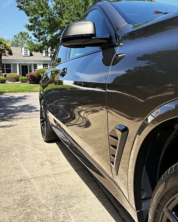 BMW X5 ceramic coating by Lux Detailer, mobile detailing in Beaufort, SC