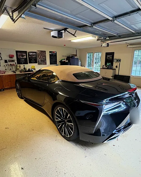 Lexus LC paint correction by Lux Detailer, mobile detailing in Beaufort, SC