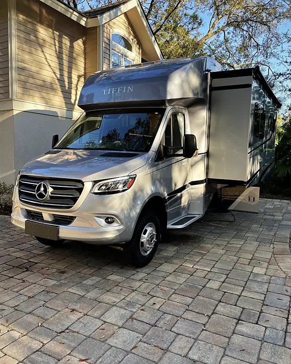 Mercedes Sprinter Motorhome rv detailing by Lux Detailer, mobile detailing in Bluffton, SC