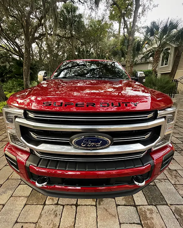 Ford Super Duty paint correction by Lux Detailer, mobile detailing in Hardeeville, SC