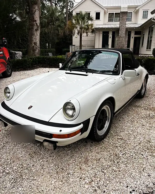 Porsche 911 Targa car detailing by Lux Detailer, mobile detailing in Hardeeville, SC