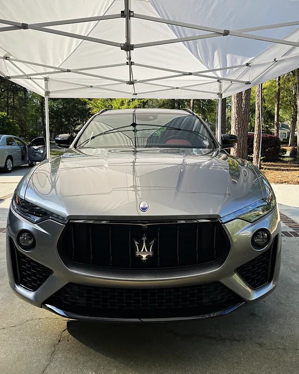 Maserati Levante exterior detailing by Lux Detailer, mobile detailing in Hilton Head Island, SC