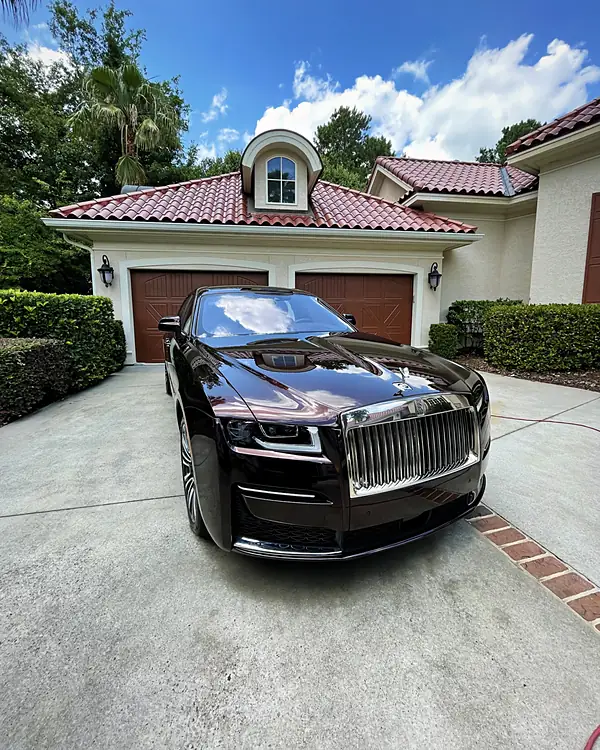 Rolls-Royce Ghost car detailing by Lux Detailer, mobile detailing in Okatie, SC