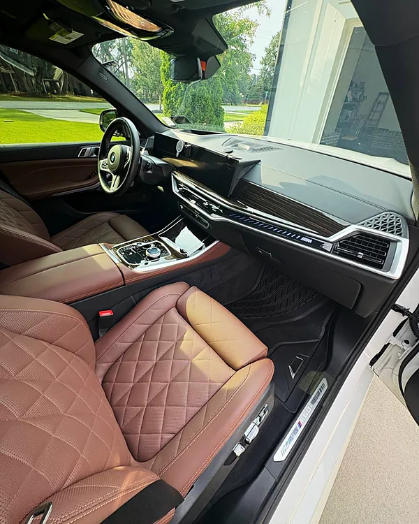 BMW X5 Interior car detailing by Lux Detailer, mobile detailing in Port Royal, SC