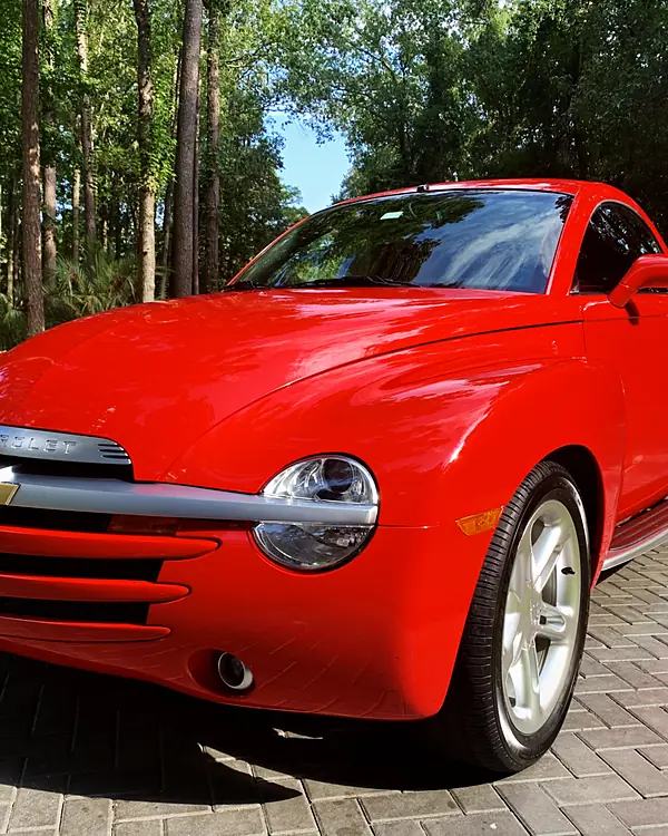 Chevrolet SSR car detailing by Lux Detailer, mobile detailing in Port Royal, SC