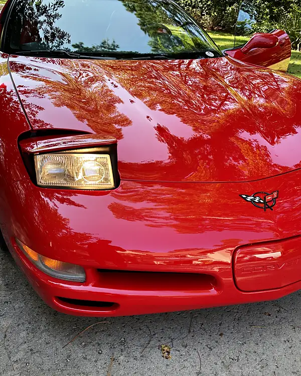 Corvette C5 paint correction by Lux Detailer, mobile detailing in Richmond Hill, GA