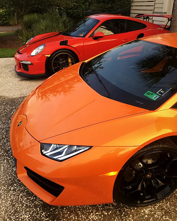 Lamborghini Huracan ceramic coating by Lux Detailer, mobile detailing in Richmond Hill, GA