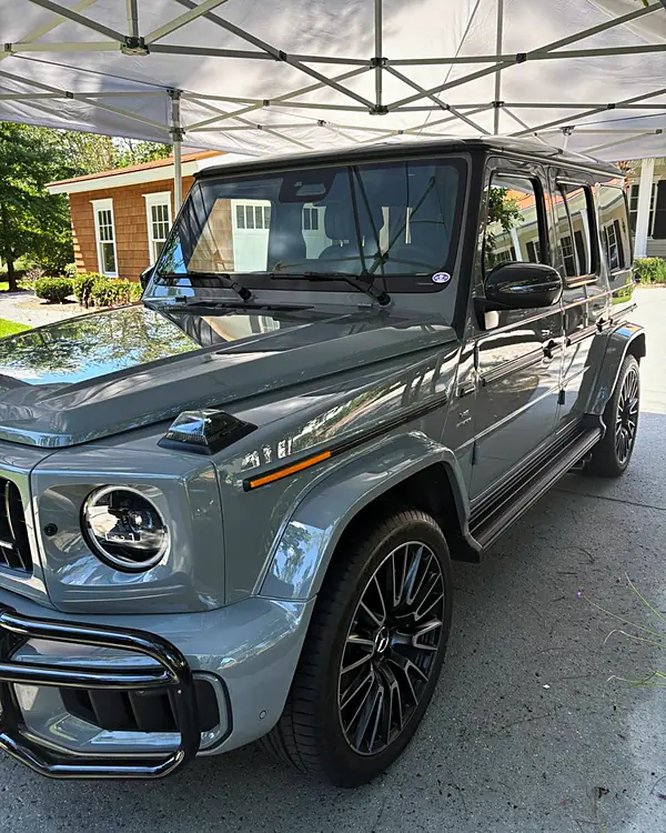 Mercedes-AMG G63 exterior detailing by Lux Detailer, mobile detailing in Richmond Hill, GA
