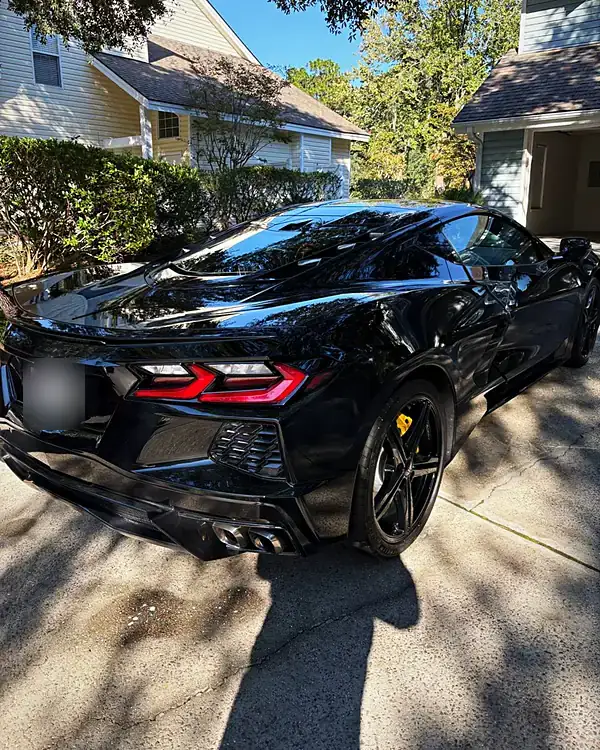 Corvette C8 car detailing by Lux Detailer, mobile detailing in Ridgeland, SC