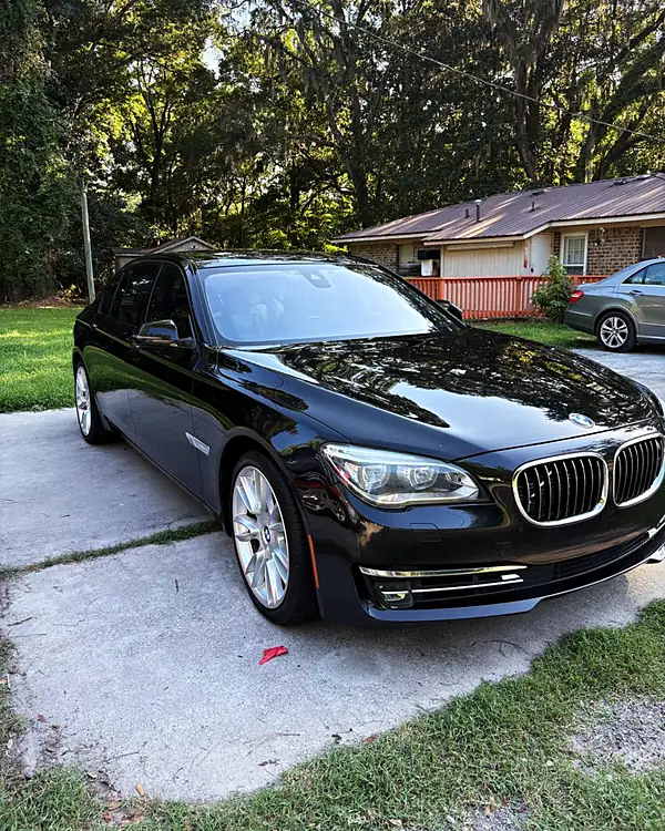 BMW 7 Series exterior detailing by Lux Detailer, mobile detailing in Savannah, GA