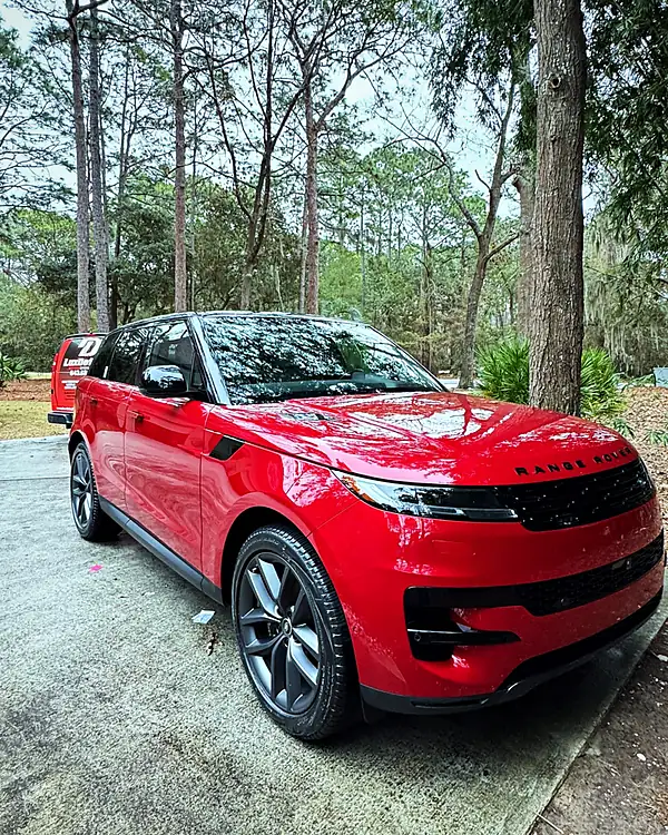 Range Rover Sport car detailing by Lux Detailer, mobile detailing in Savannah, GA